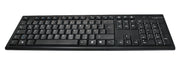 LogiLink ID0104 tangentbord Mus inkluderad Kontor RF Trådlös QWERTZ Svart