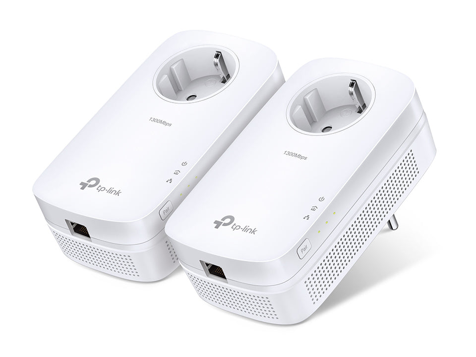 TP-Link TL-PA8010P KIT PowerLine-nätverksadapter 1300 Mbit/s Nätverksansluten (Ethernet) Vit