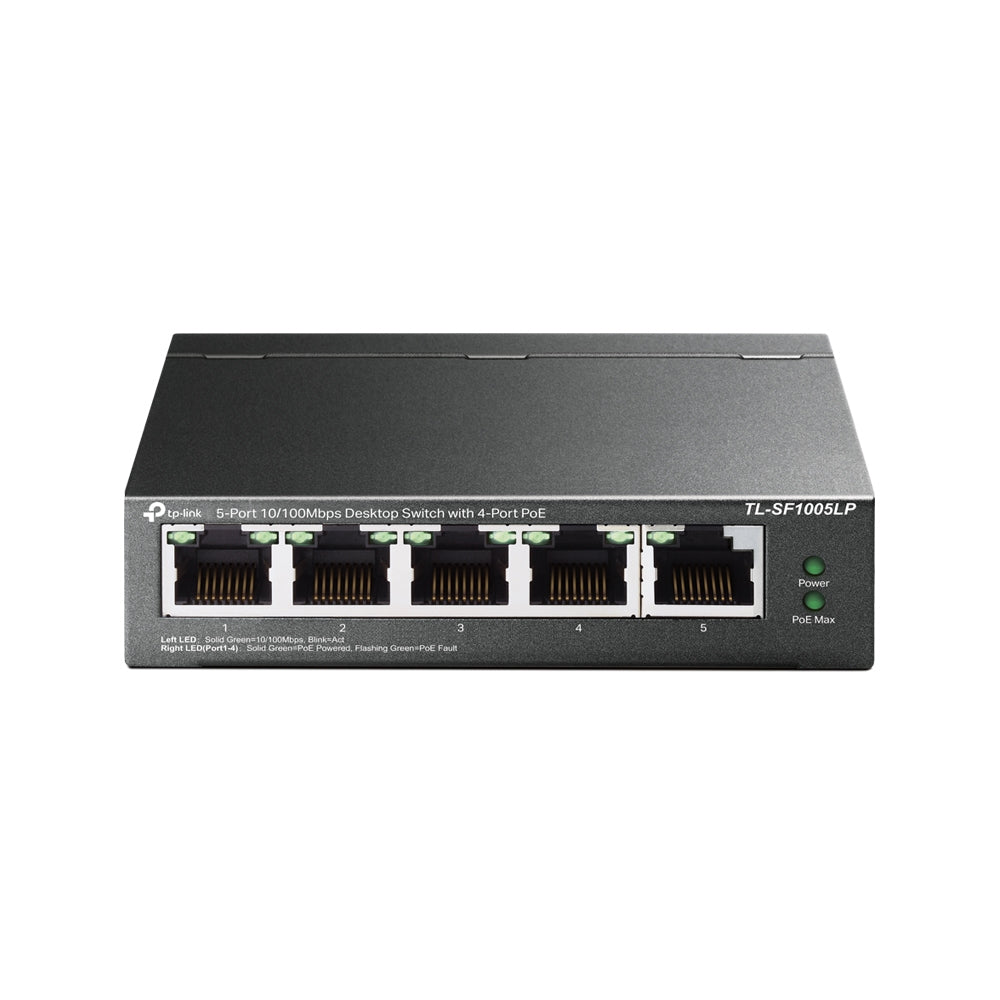 TP-Link TL-SF1005LP nätverksswitchar Ohanterad Fast Ethernet (10/100)