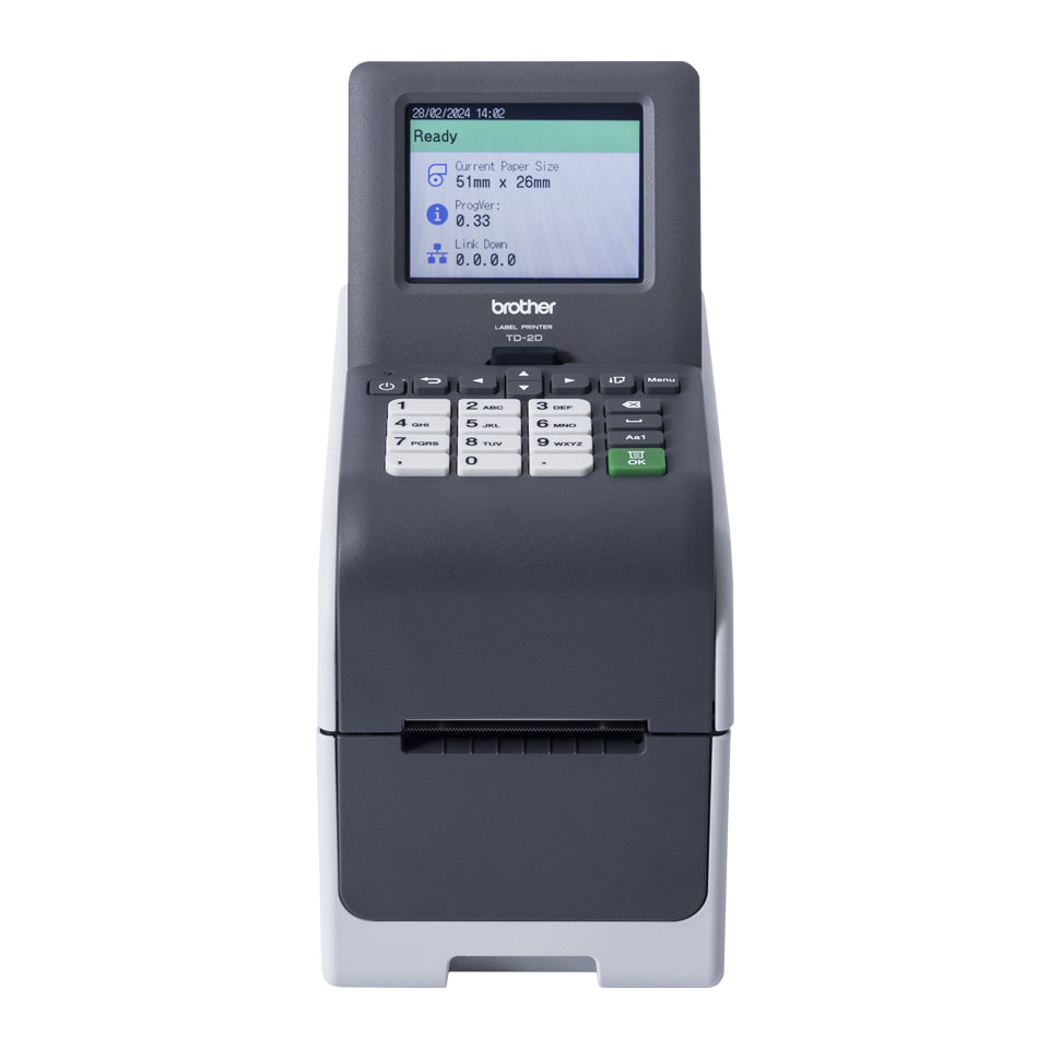 Brother TD-2350DSA203 etikettskrivare direkt termal 203 x 203 DPI 152 mm/sek Kabel &