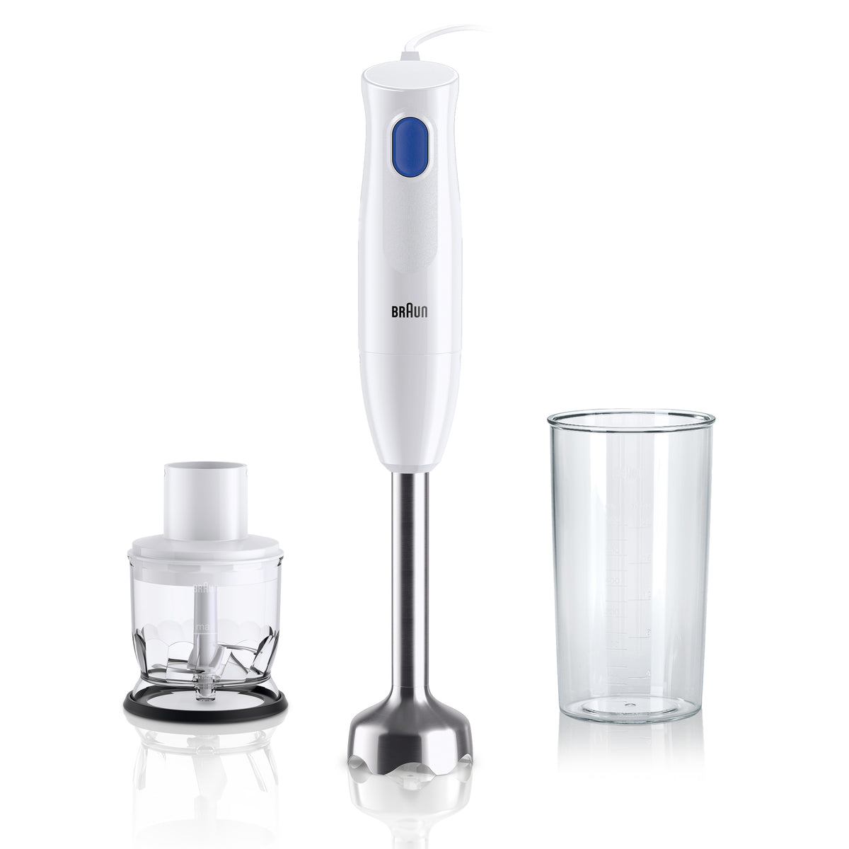 Braun MultiQuick 1 MQ10.2001M Mixer för matlagning 450 W Vit