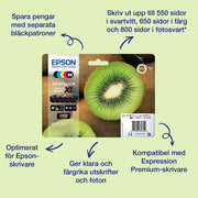 Epson Kiwi Multipack 5-colours 202 Claria Premium Ink