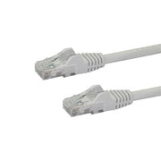 StarTech.com N6PATC10MWH nätverkskablar Vit 10 m Cat6 U/UTP (UTP)