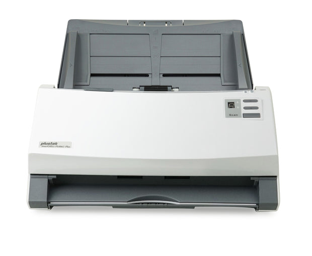Plustek SmartOffice PS406U Plus ADF-skanner 600 x 600 DPI A4 Grå