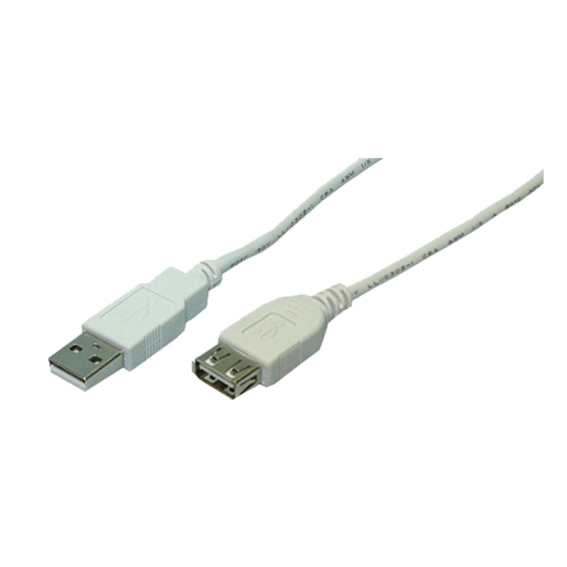LogiLink CU0010 USB-kablar USB 2.0 2 m USB A 0,48 Gbit/s 2,5 W Svart