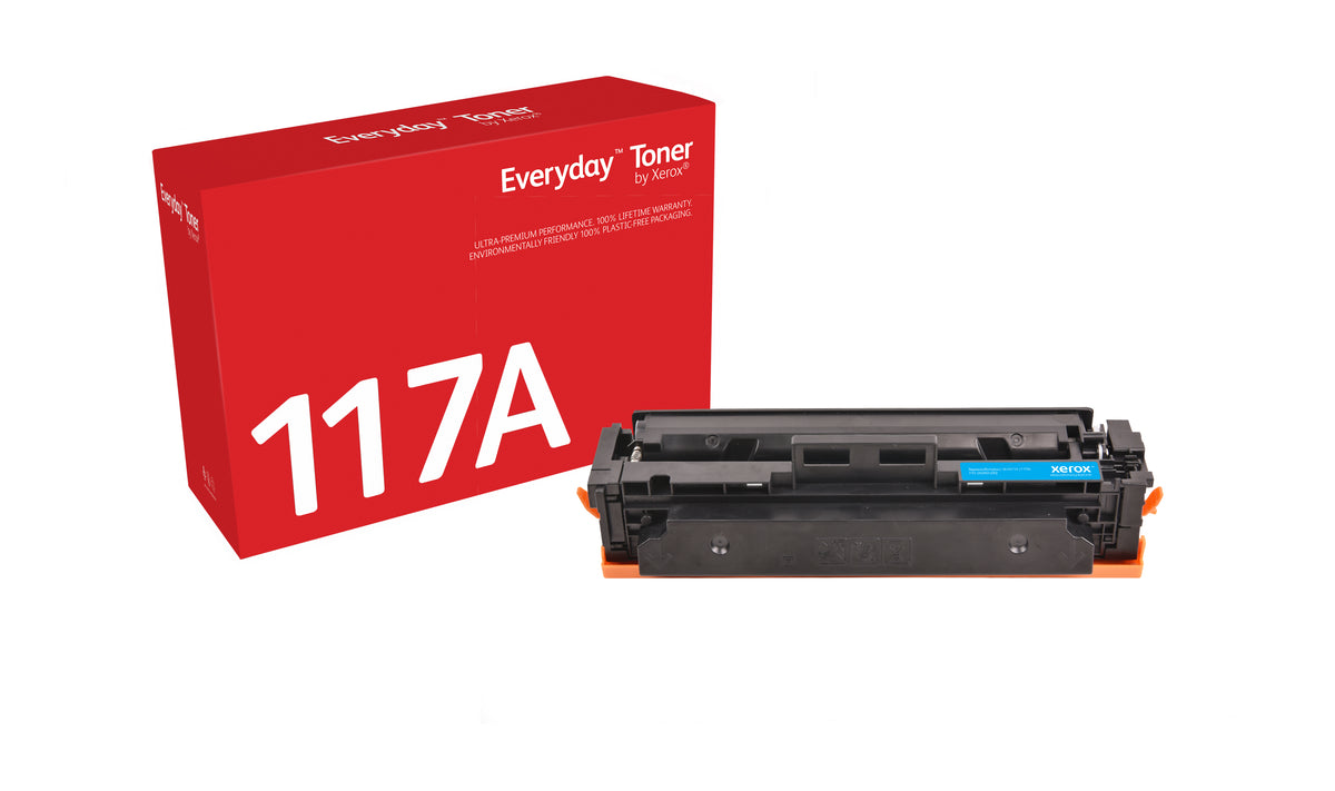 Everyday Cyan Toner by Xerox compatible with HP 117A (W2071A)