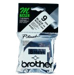 Brother M-K221B etikett-tejp Svart på vitt
