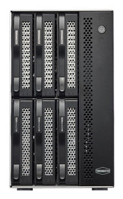 TerraMaster D6-320 hårddiskar Skrivbord Svart