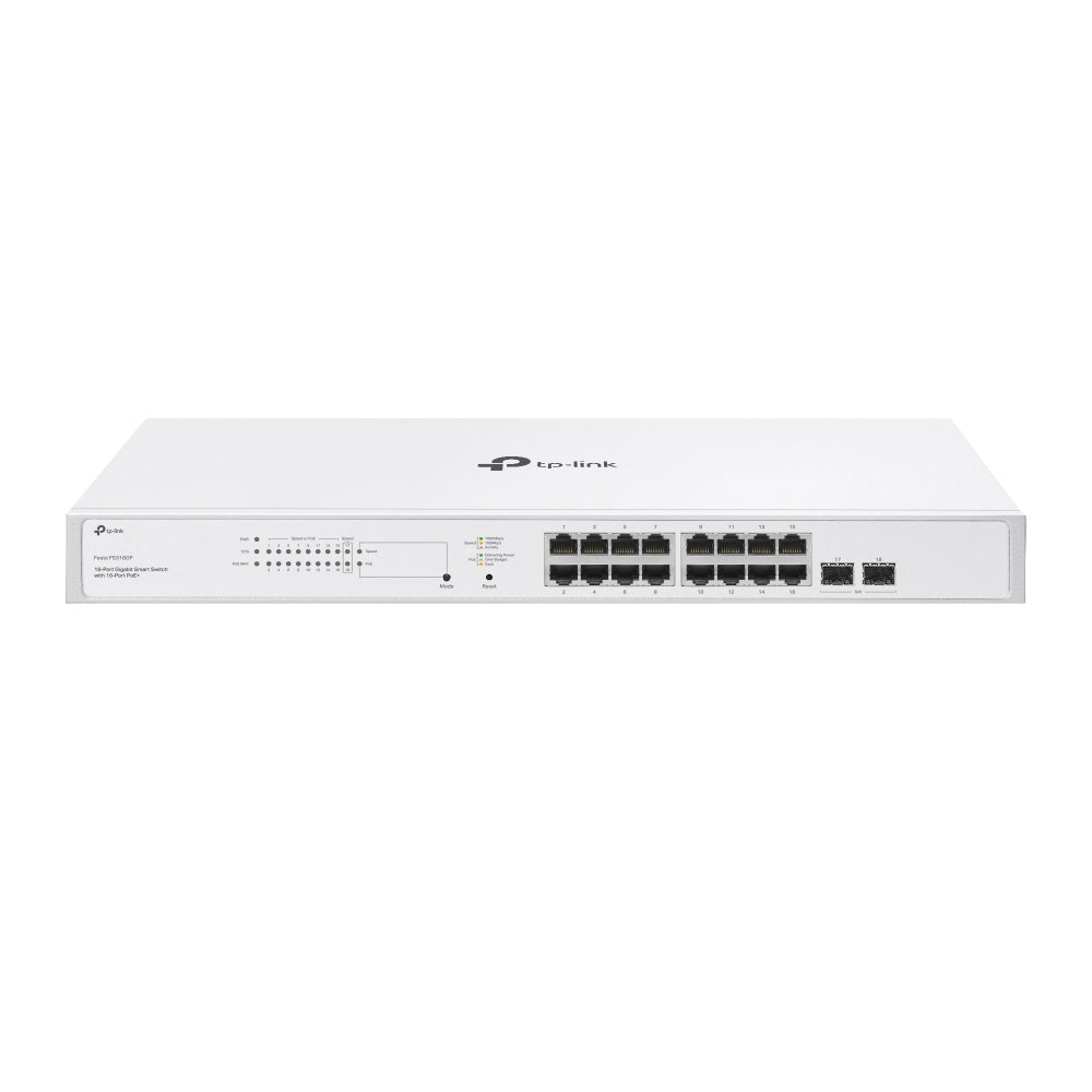 TP-Link Festa FS318GP L2/L2+ Gigabit Ethernet (10/100/1000) Strömförsörjning via