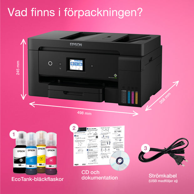 Epson EcoTank ET-15000 - Bläckstråleskrivare - Duplex