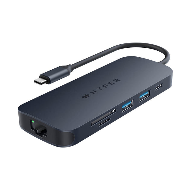 Targus HD4004GL dockningsstationer för bärbara datorer USB Type-C Blå
