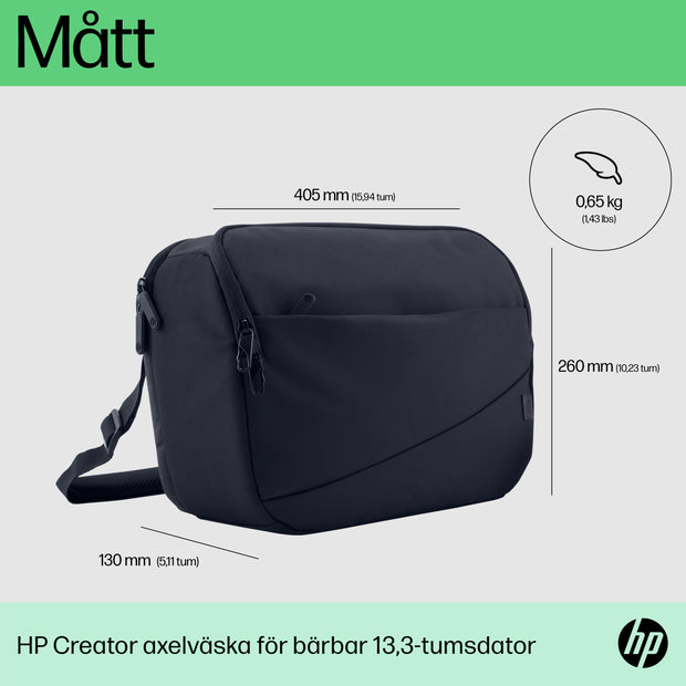 HP Creator axelväska för 13,3-tums laptopväska
