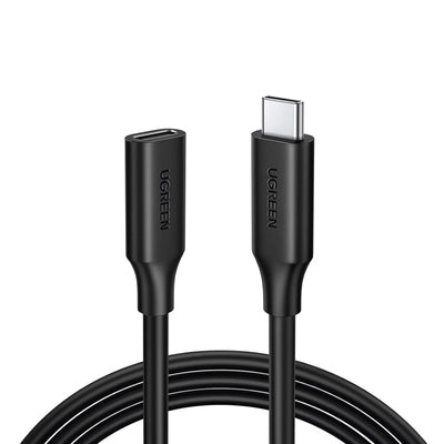 Ugreen 10387 USB-kablar USB 3.2 Gen 2 (3.1 Gen 2) 1 m USB C Svart