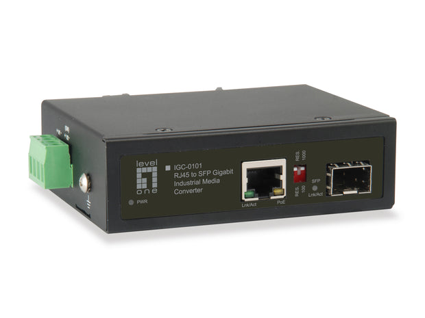 LevelOne IGC-0101 mediakonverterare för nätverk 1000 Mbit/s - 1x1G