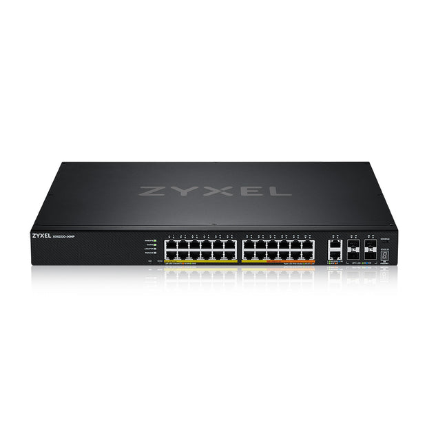 Zyxel XGS2220-30HP hanterad L3 Gigabit Ethernet (10/100/1000) Strömförsörjning via
