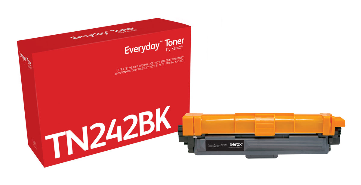 Everyday Svart Toner by Xerox compatible with Brother TN242BK