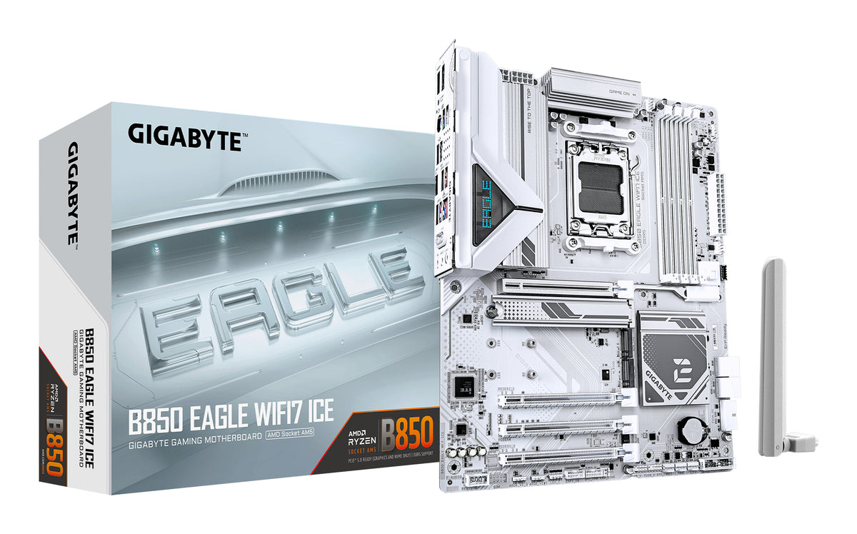 GIGABYTE B850 EAGLE WIFI7 ICE AMD B850 AM5-sockel ATX