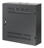 Intellinet 713689 rack 2U/4U Väggmonterad rack Svart