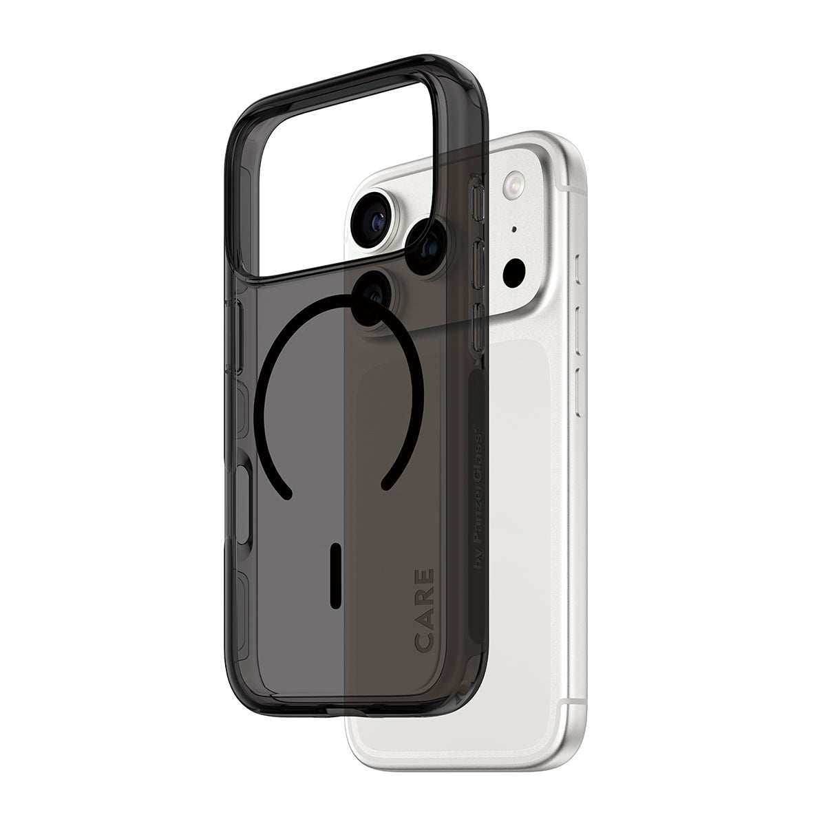 PanzerGlass CARE by Smokey Case w. Black MagSafe iPhone 17 Pro
