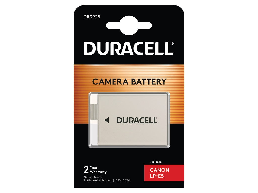 Duracell DR9925 batteri till kamera/videokamera Litium-Ion (Li-Ion)