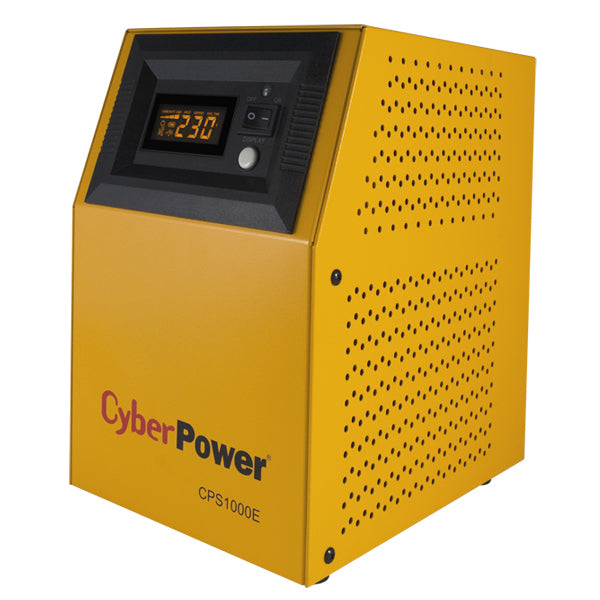CyberPower CPS1000E strömskydd (UPS) Dubbelkonvertering (Online) 1 kVA 700 W 2