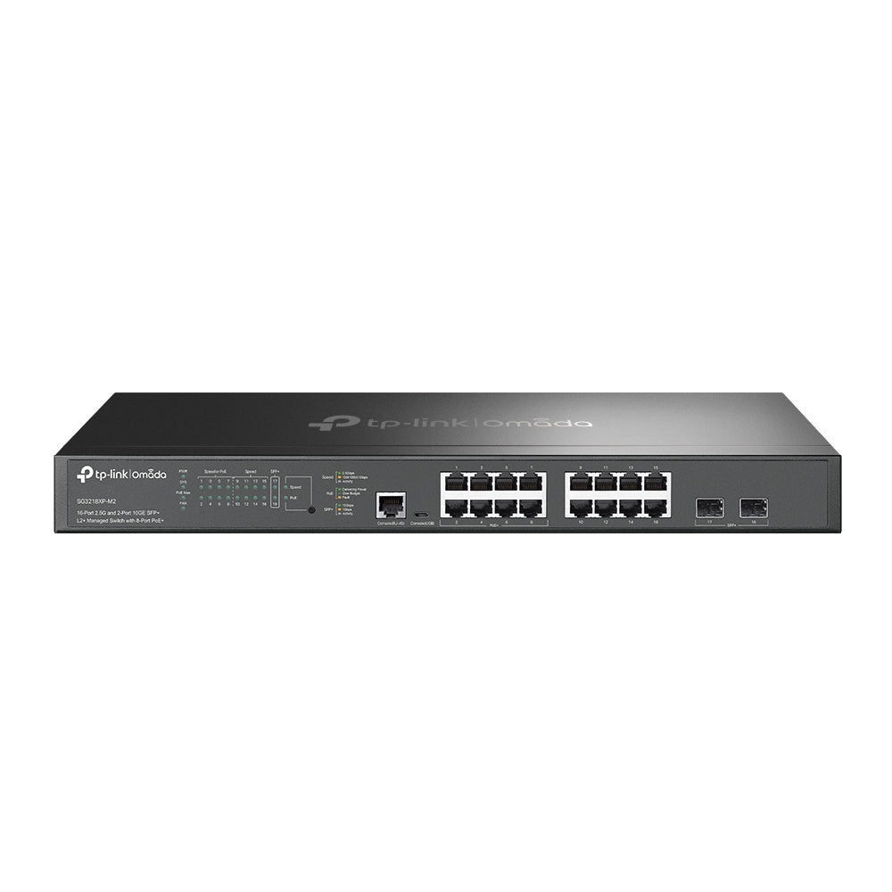 TP-Link Omada SG3218XP-M2 nätverksswitchar hanterad L2+ 2.5G Ethernet