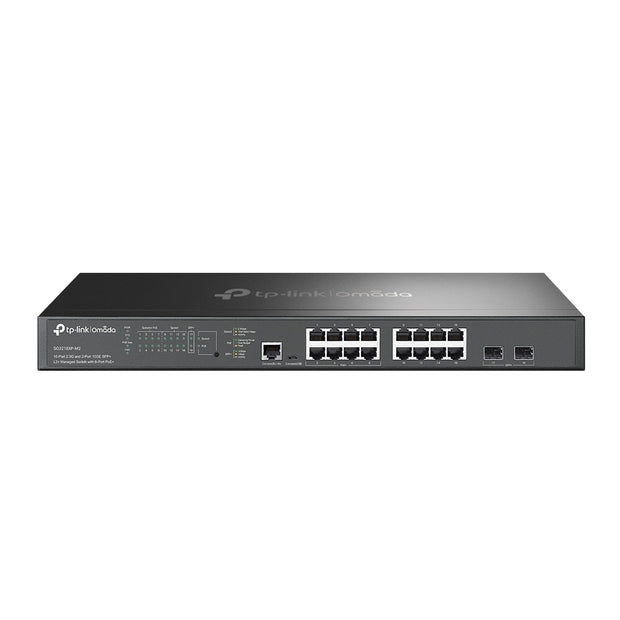 TP-Link Omada SG3218XP-M2 nätverksswitchar hanterad L2+ 2.5G Ethernet (100/1000/2500) Strömförsörjning via