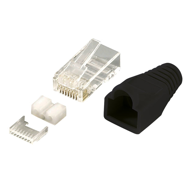 LogiLink MP0022 kabelkontakter RJ45 Svart