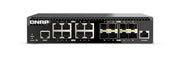 QNAP QSW-M3216R-8S8T nätverksswitchar hanterad L2/L3 10G Ethernet (100/1000/10000)
