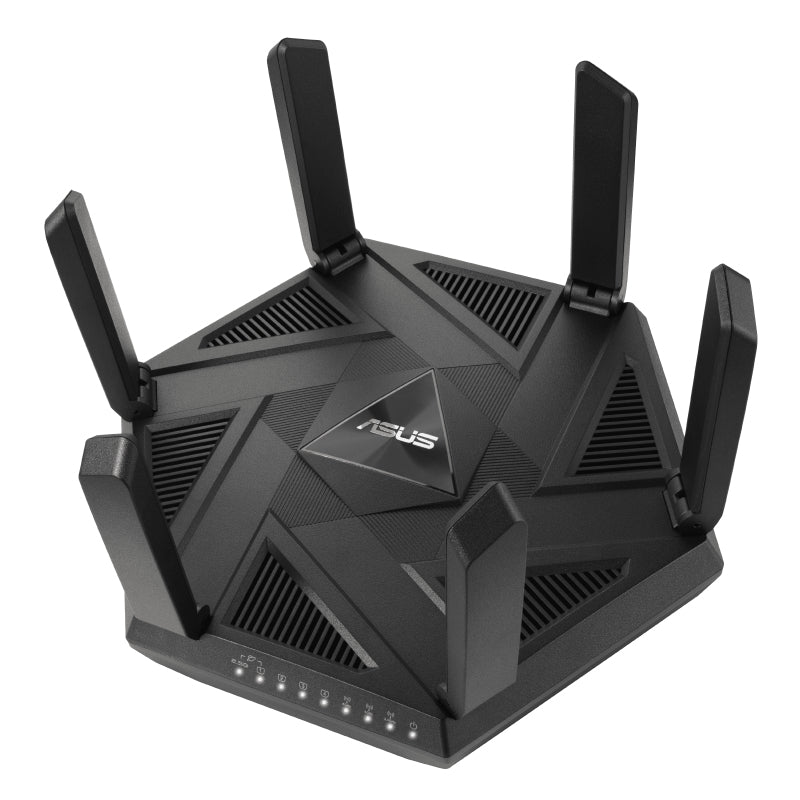 ASUS RT-AXE7800 trådlös router Triband (2,4 GHz/5 GHz/6 GHz) Svart