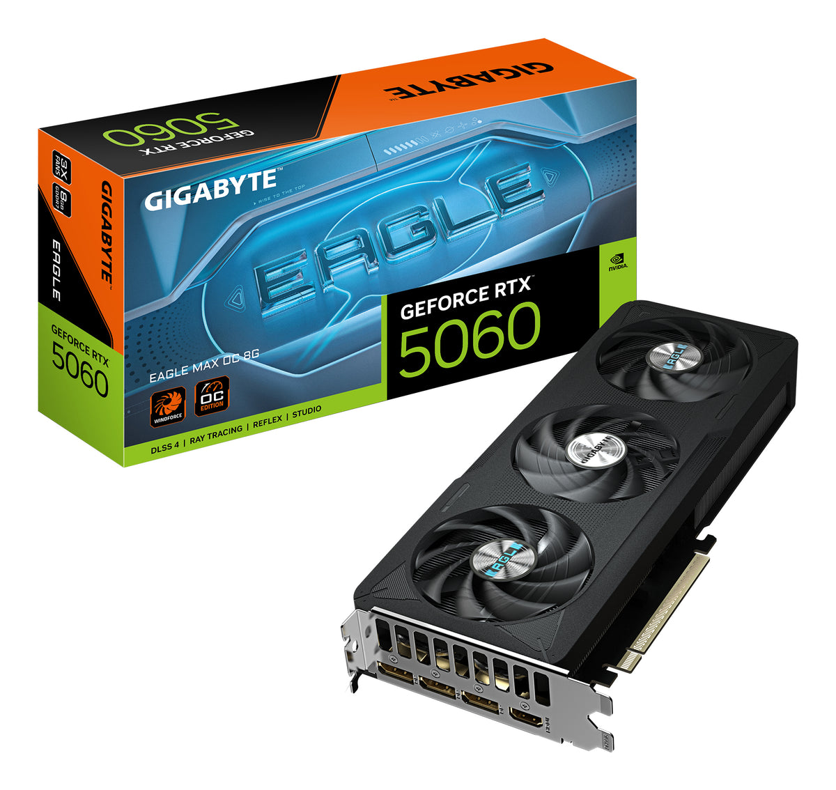 GIGABYTE GeForce RTX 5060 EAGLE MAX OC 8G NVIDIA