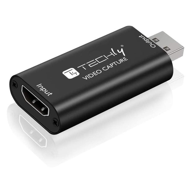 Techly I-USB-VIDEO-1080TY videosignalomvandlare 1920 x 1080 pixlar