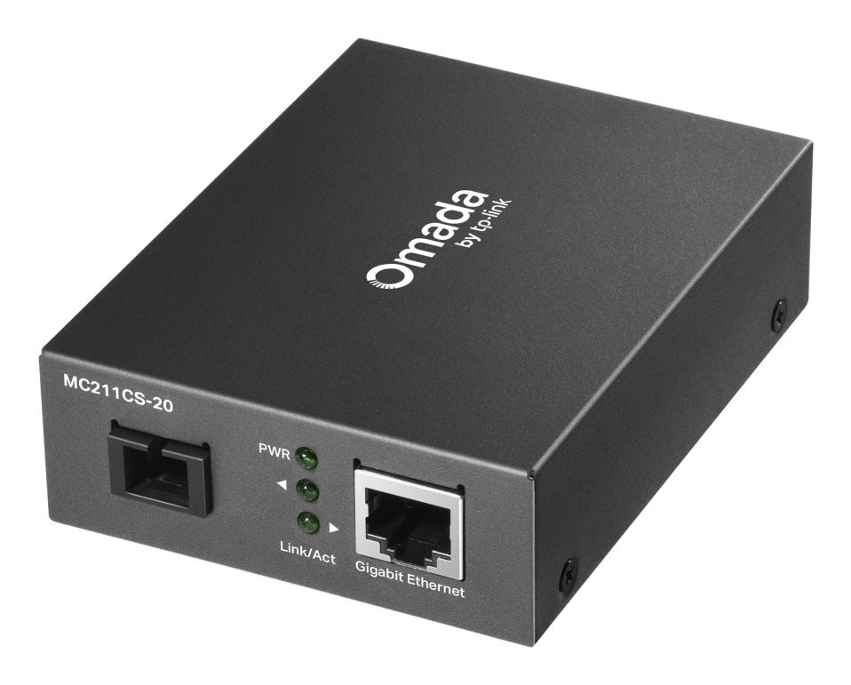 TP-Link Omada MC211CS-20 mediakonverterare för nätverk 1000 Mbit/s 1310 nm Enkelläge