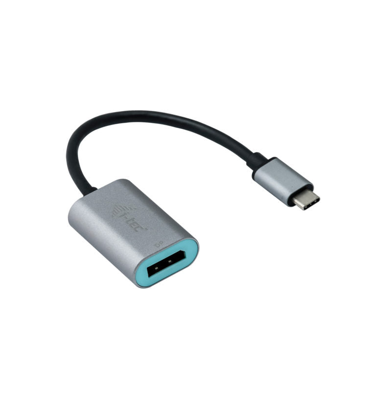 i-tec Metal C31METALDP60HZ videokabeladapter 0,15 m USB Type-C Display Port Grå