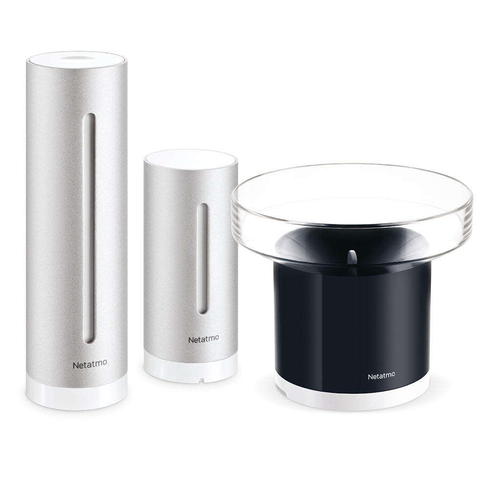Netatmo NBU-NWS-NRG-EU digital väderstation Silver Batteri