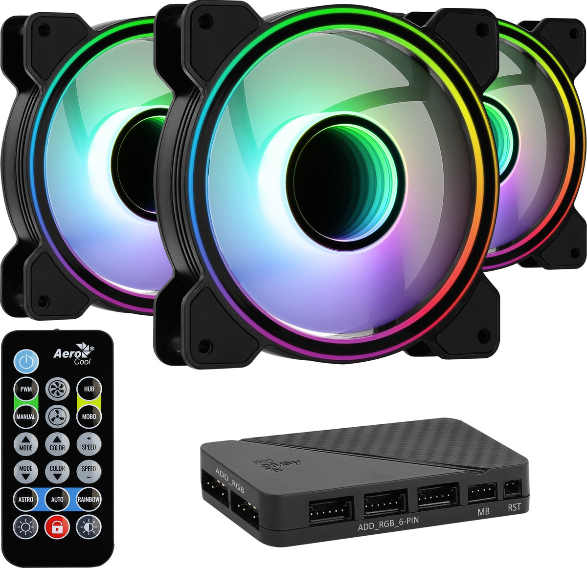 Aerocool Mirage 12 ARGB Pro Datorväska Fan