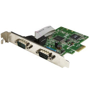 StarTech.com PCI Express seriellt kort med 2 portar och 16C1050 UART
