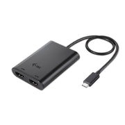 i-tec C31DUAL4KHDMI USB-grafikadapter 3840 x 2160 pixlar Svart