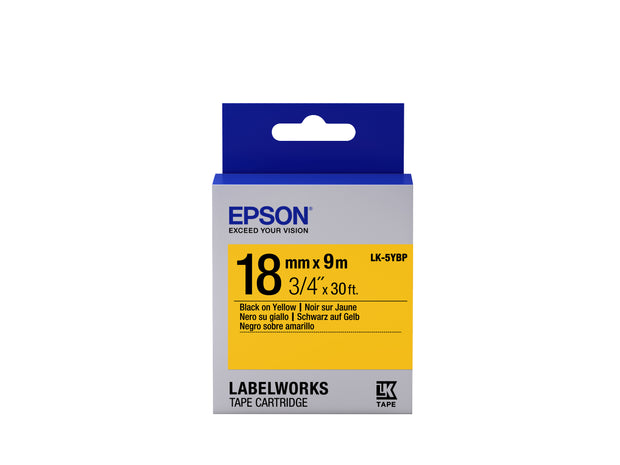 Epson etikettkassett pastell