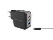 Conceptronic ALTHEA17B mobilladdare Universal Svart AC Snabb laddning inomhus