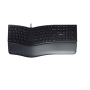 CHERRY KC 4500 ERGO tangentbord Universal USB QWERTY Engelska (USA) Svart