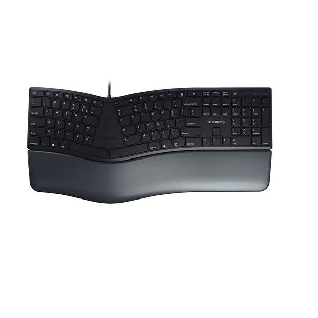 CHERRY KC 4500 ERGO tangentbord Universal USB QWERTY Engelska (USA) Svart