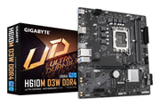GIGABYTE H610M D3W DDR4 moderkort Intel H610 LGA 1700 micro ATX
