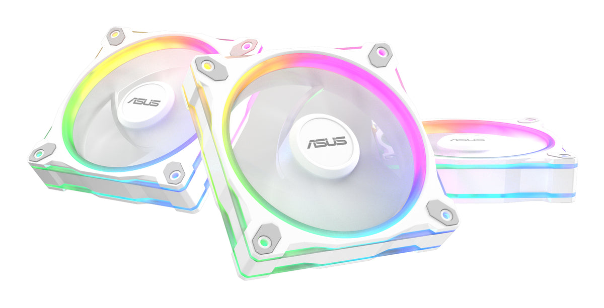ASUS Prime MR120 Fan ARGB White 3in1 Datorväska