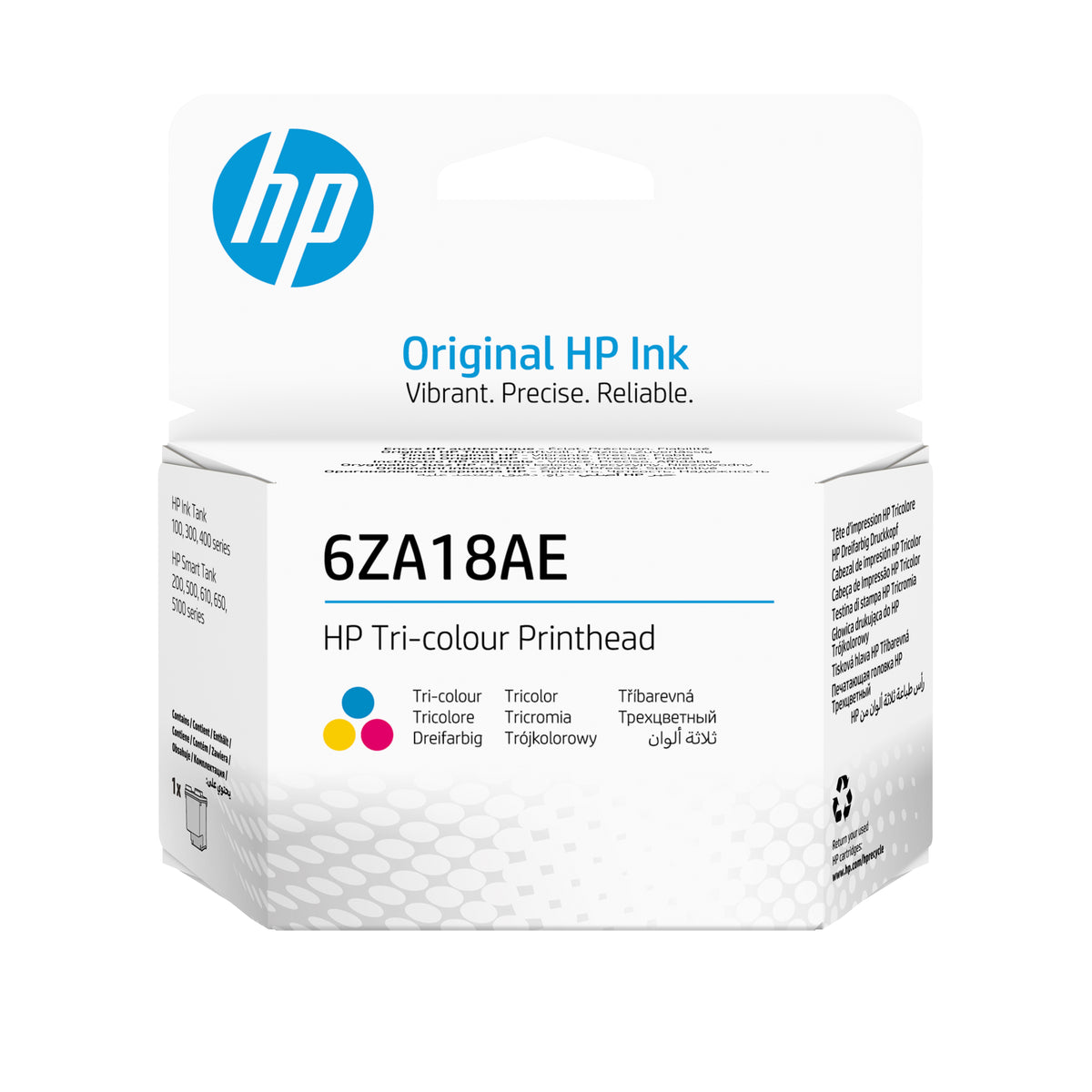 HP 6ZA18AE trefärgat skrivarhuvud