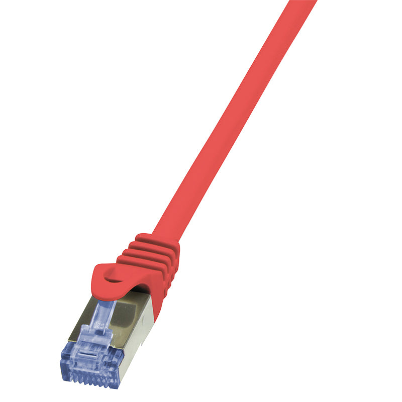 LogiLink 0.25m Cat.6A 10G S/FTP nätverkskablar Röd 0,25 m Cat6a S/FTP (S-STP)