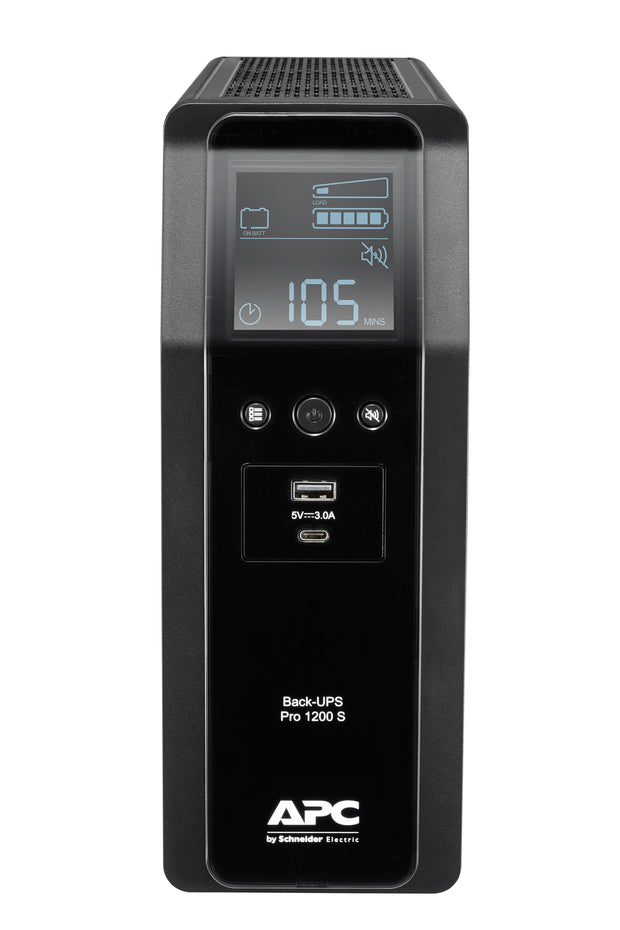 APC BACK UPS PRO BR 1200VA strömskydd (UPS) Linjeinteraktiv 1,2 kVA 720 W 8
