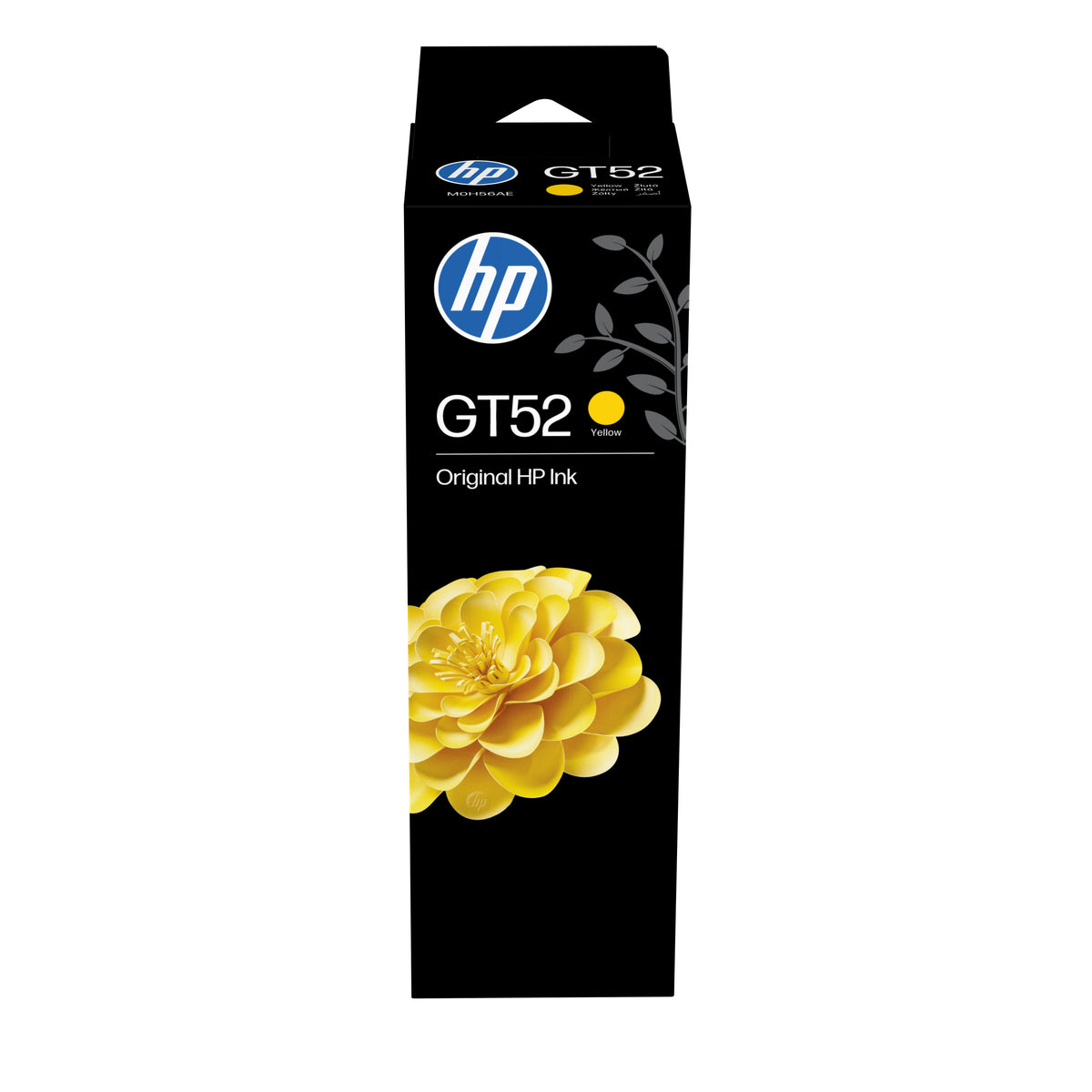 HP GT52 gul originalbläckflaska
