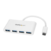StarTech.com USB C-hubb med 4 portar tillsammans med 4x USB A-portar (USB 3.0