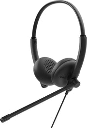 DELL WH125 Headset Kabel Huvudband Kontor/callcenter USB Type-A Svart